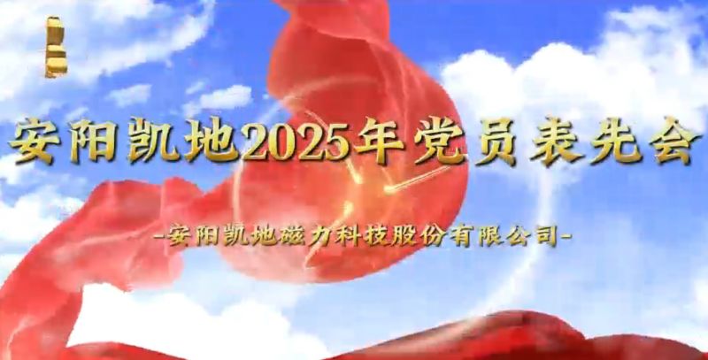 安阳凯地2025年党员表先会